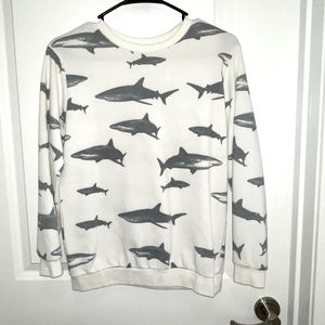 Boys shark sweatshirt